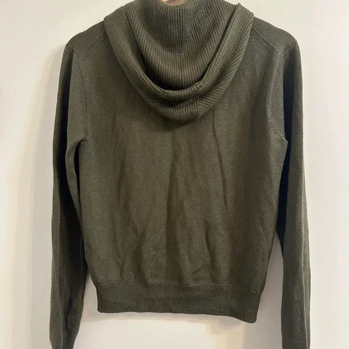[BUNJANG] COSMOSS Hooded Knit Olive / 코스모스 COSMOSS 후드 니트 (올리브)