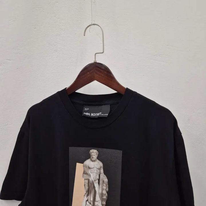 [BUNJANG] Neil Barrett Hercules Reflection Print T-shirt / 닐바렛 허큘리스 인 리플렉션 프린트 반팔티 슬림M