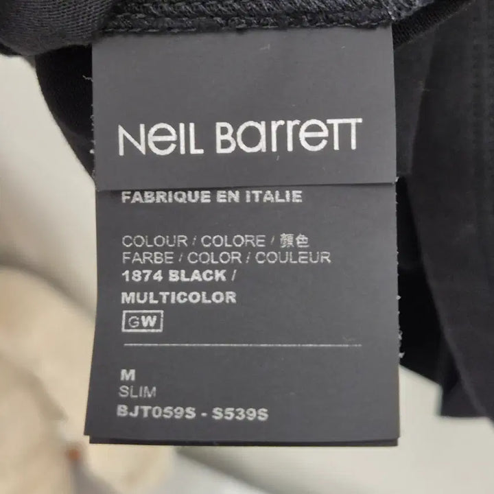 [BUNJANG] Neil Barrett Hercules Reflection Print T-shirt / 닐바렛 허큘리스 인 리플렉션 프린트 반팔티 슬림M