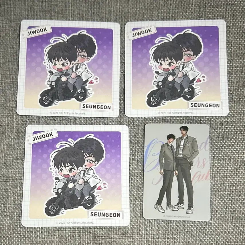 [SOLD OUT] 판타지트 리디고 나를 사랑하지 않아도 나사도 코스터 입장특전 포카 일괄