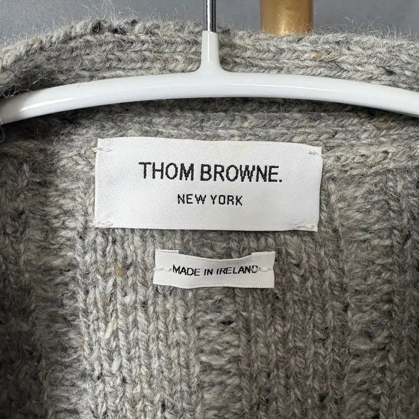 [BUNJANG] Thom Browne Aran Cable Cardigan Size 2 / 톰브라운 아란 케이블 가디건 2사이즈