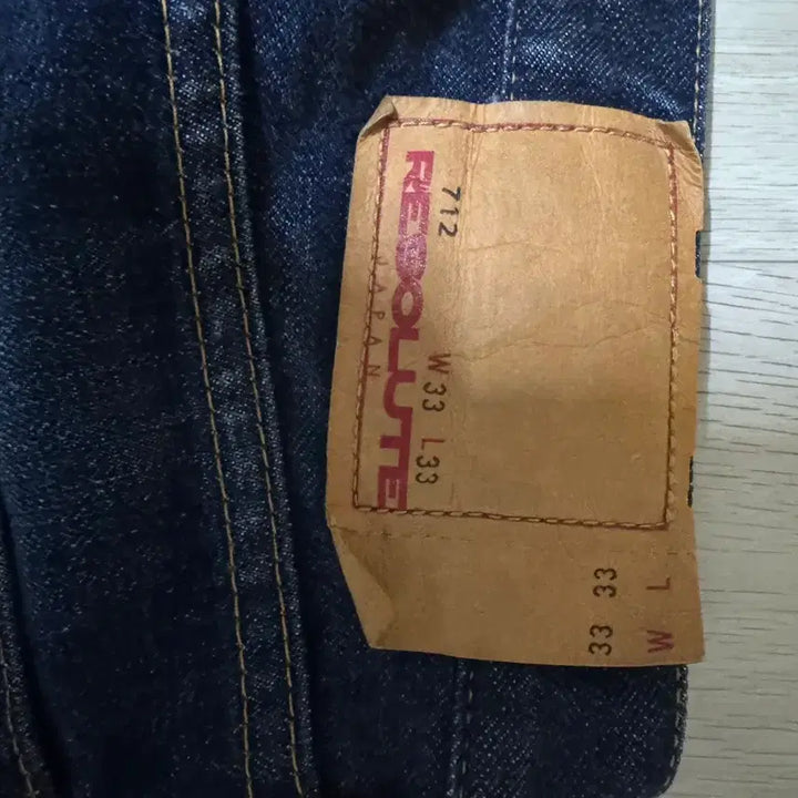 [BUNJANG] Resolute 712 Denim Jeans / 레졸루트 712 33x33