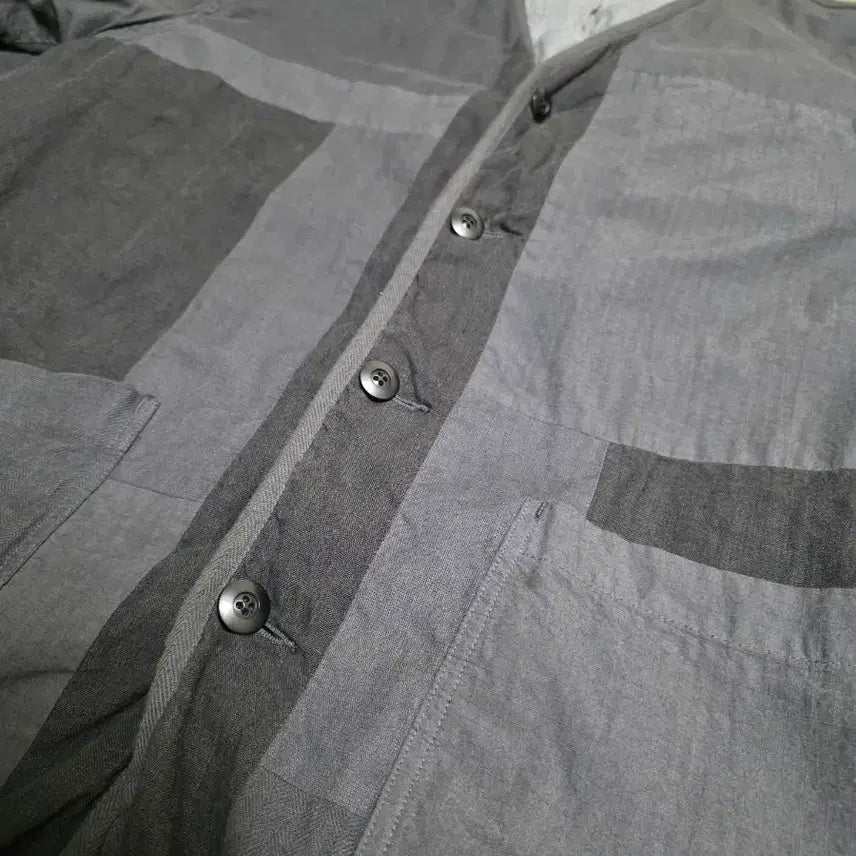 [BUNJANG] Sage de Cret Patchwork Zip-Up Jacket / [3] sage de cret 사쥬드크레 패치워크 자켓