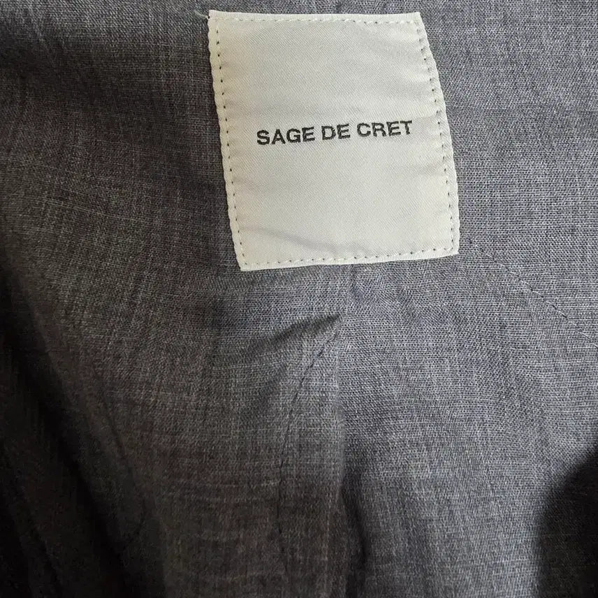 [BUNJANG] Sage de Cret Patchwork Zip-Up Jacket / [3] sage de cret 사쥬드크레 패치워크 자켓