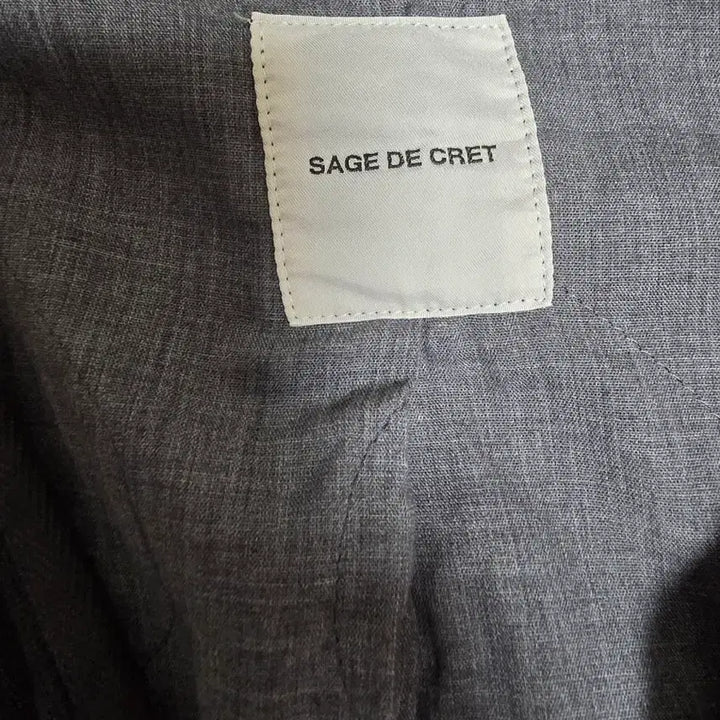 [BUNJANG] Sage de Cret Patchwork Zip-Up Jacket / [3] sage de cret 사쥬드크레 패치워크 자켓