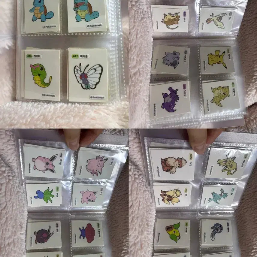 [BUNJANG] Pokemon Tteokbokki Stickers Bundle Set / 포켓몬 띠부씰