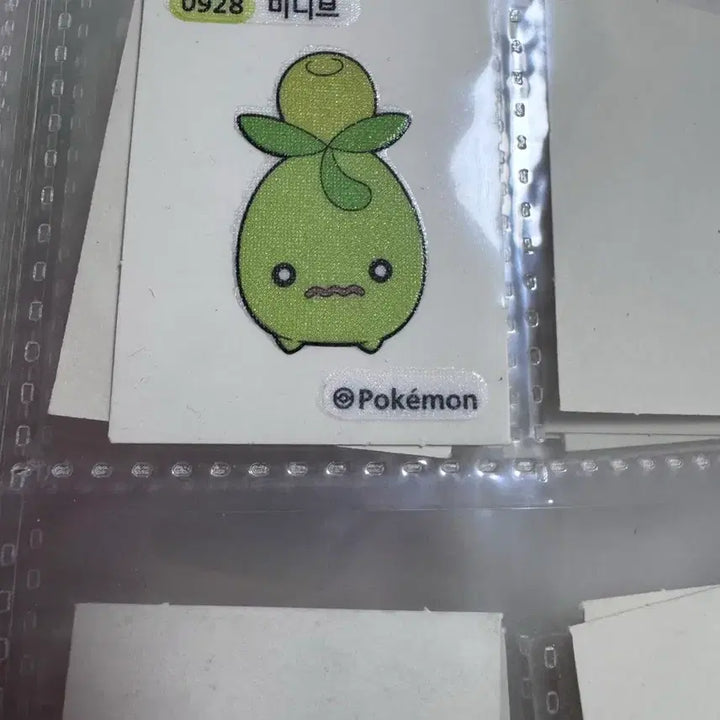 [BUNJANG] Pokemon Tteokbokki Stickers Bundle Set / 포켓몬 띠부씰