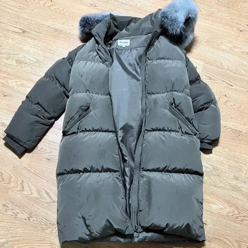 [BUNJANG] Megin Faux Fur Hooded Padded Jumper / 매긴 폭스퍼 후드 패딩 점퍼
