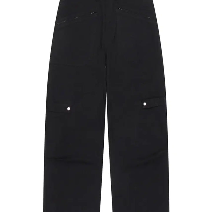 [BUNJANG] SAYSRA Wide Leg Washed Pants Black S / SAYSRA 세이스라 와이드 레그 워시드 팬츠 / 블랙 S