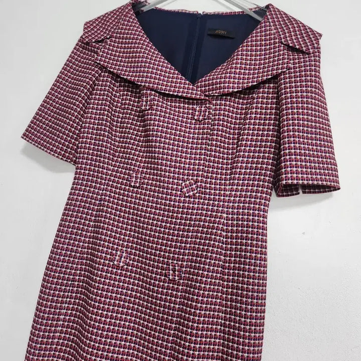 [BUNJANG] Zigot Double Button Midi Dress 55 / 지고트 더블버튼 미디원피스55