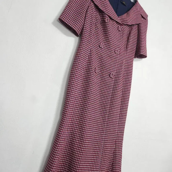[BUNJANG] Zigot Double Button Midi Dress 55 / 지고트 더블버튼 미디원피스55