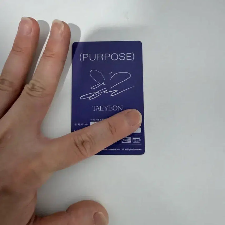 [BUNJANG] Taeyeon Cashbee Transportation Card / 태연 Cashbee 교통카드