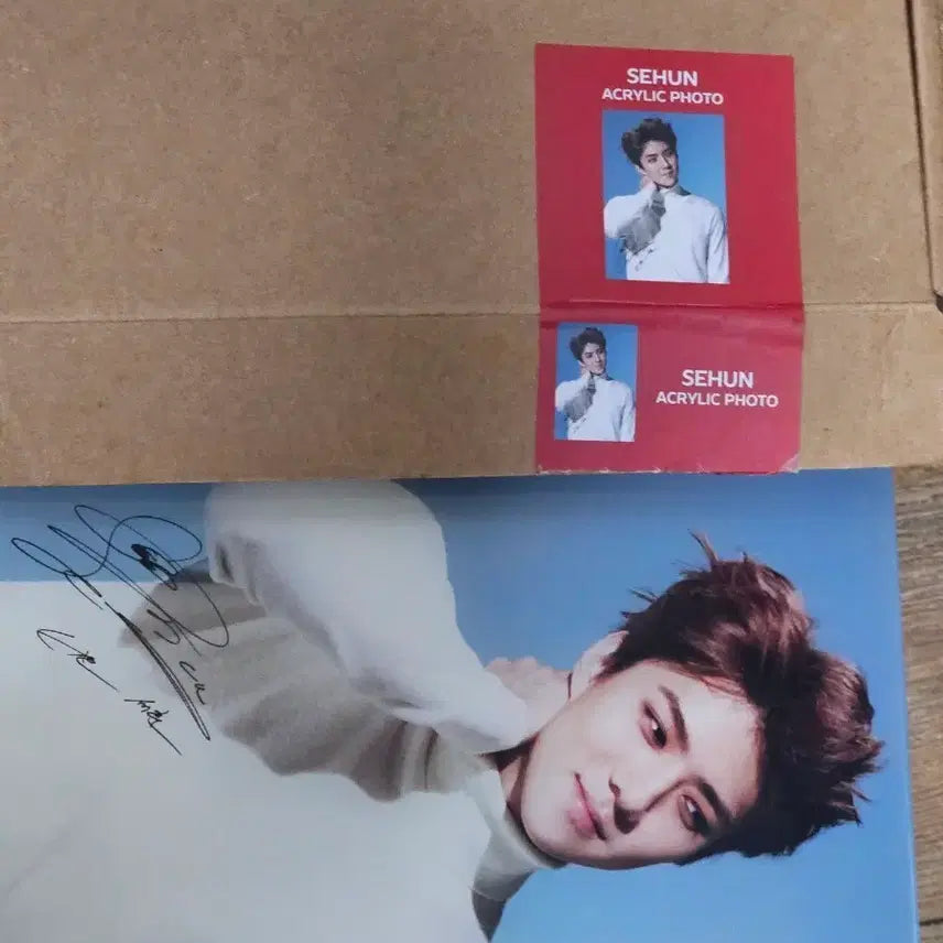 [BUNJANG] EXO Sehun Official Acrylic Frame 2015 SM Town / 엑소 세훈 공식 아크릴 액자 2015 sm타운