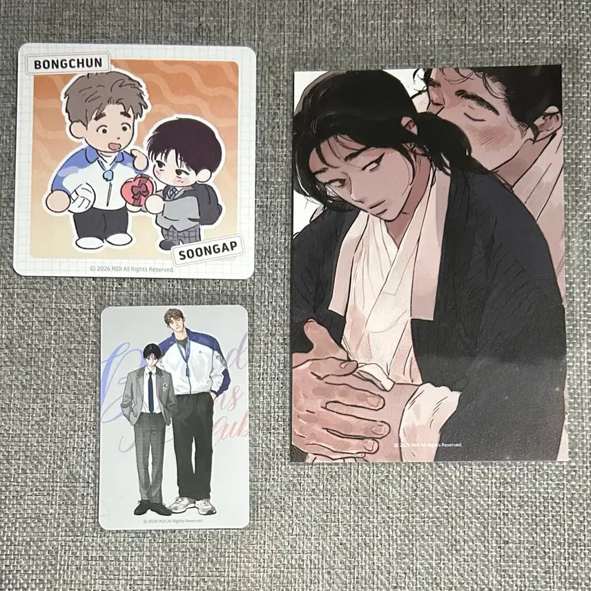 [BUNJANG] Fantazit Ridigo Bongchongakssi Special Postcard, Coaster, Entry POB Bundle Set / 판타지트 리디고 봉촌각시 10특 엽서 코스터 입장특전 포카 일괄