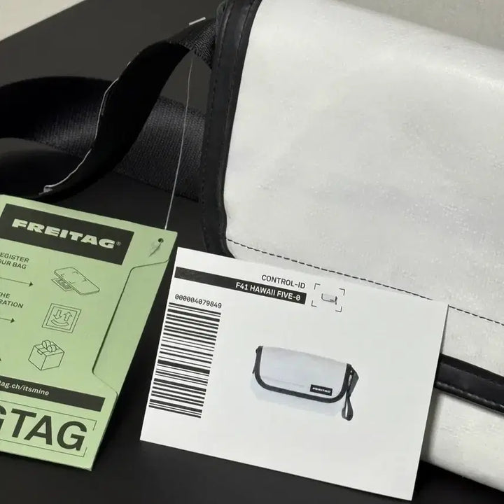 [BUNJANG] Freitag Hawaii Five-0 All White Matte Bag / @새상품@프라이탁 하파오 올흰/하와이파이브오 올화이트