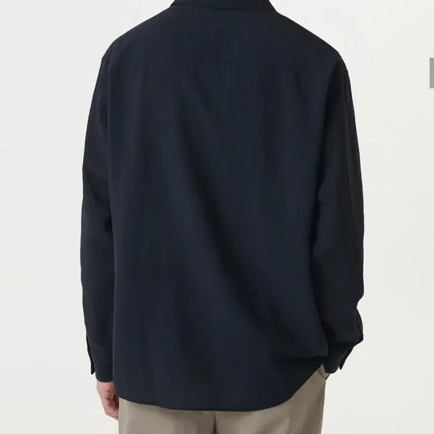 [BUNJANG] Musinsa Standard Relaxed Linen-Like Tunic Shirt / 릴렉스드 린넨 라이크 튜닉 셔츠 무신사 스텐다드