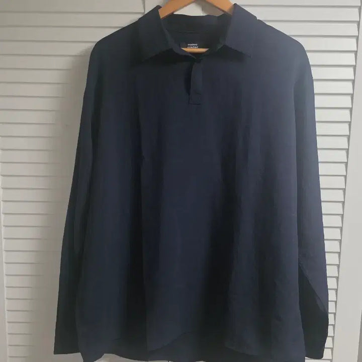 [BUNJANG] Musinsa Standard Relaxed Linen-Like Tunic Shirt / 릴렉스드 린넨 라이크 튜닉 셔츠 무신사 스텐다드