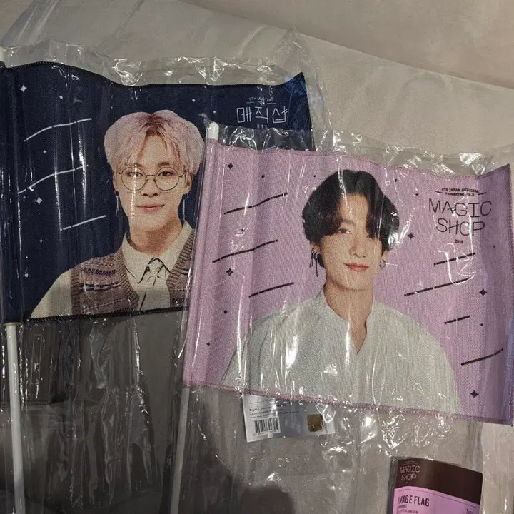 [SOLD OUT] 방탄 BTS 매직샵 dvd RM 포카+ 지민,정국 이미지플래그