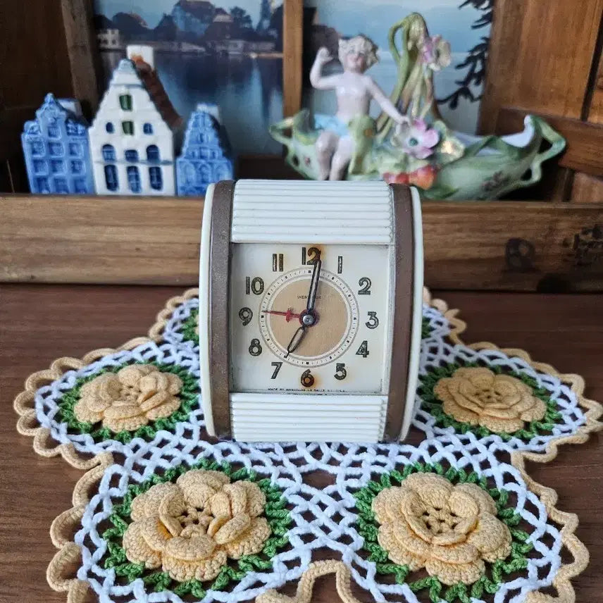 [BUNJANG] Westclox Vintage Table Clock / 웨스트클락 빈티지 탁상시계