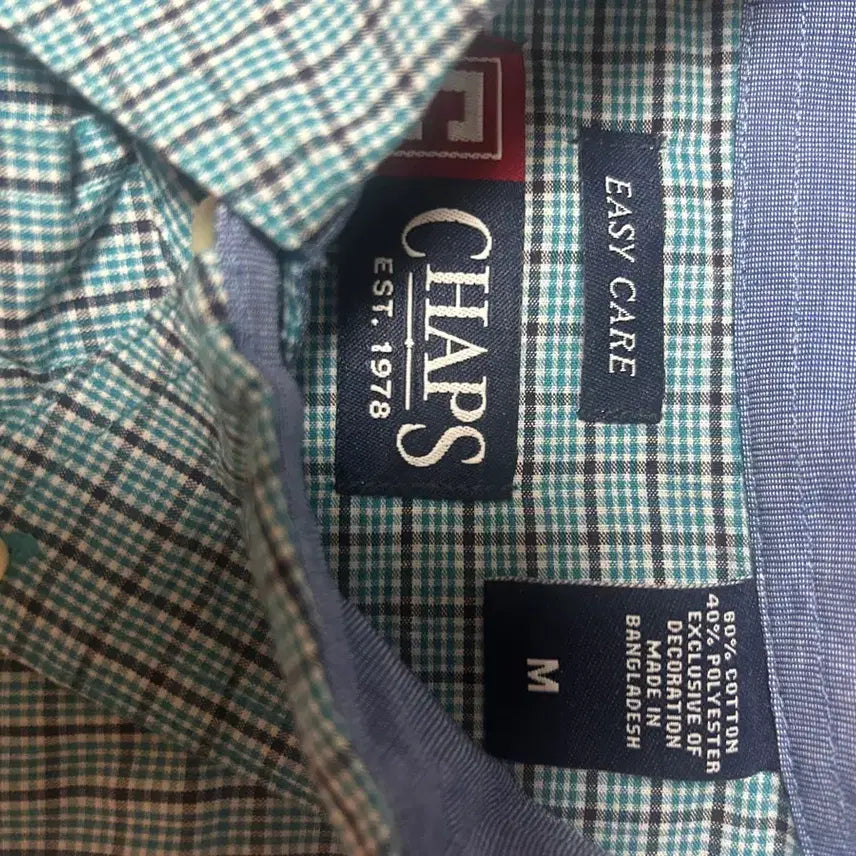 [BUNJANG] Polo Ralph Lauren Checkered Shirt / 폴로 챕스 랄프로렌 체크 셔츠