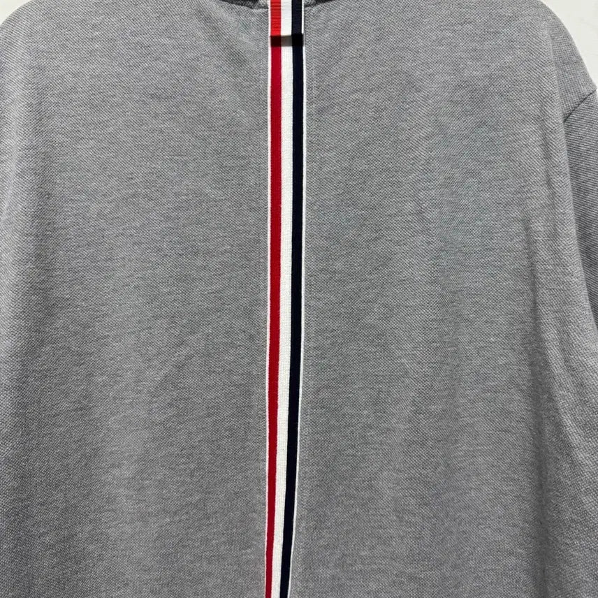 [BUNJANG] Thom Browne Tricolor Stripe Polo Shirt / 4 톰브라운 백삼선 스트라이프 카라티