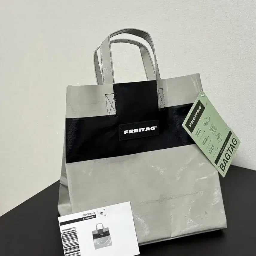 [BUNJANG] FREITAG SONY Tote Bag (Grey/Black) / @새상품@프라이탁 소니/FREITAG SONY 그레이/블랙