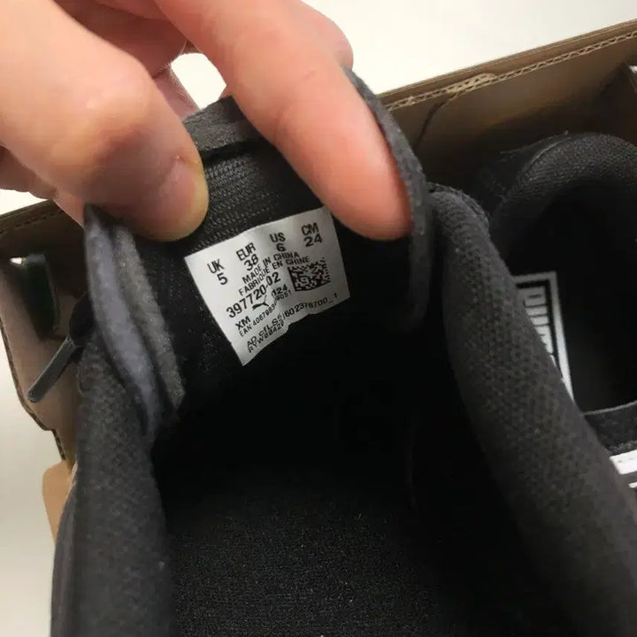 [BUNJANG] Puma Roma Anniversary Black White Sneakers / 푸마 로마 애니버서리 블랙화이트
