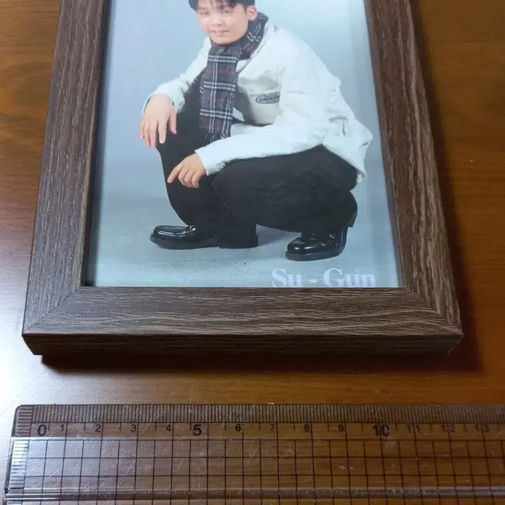 [BUNJANG] Kim Soo Geun Vintage Photo in Frame / 90년대 연예인 김수근 가수 옛날 레트로 빈티지