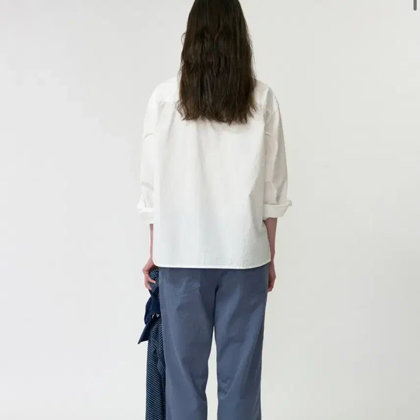 [BUNJANG] Nothing Written AYA Half Neck Anorak White / 낫띵리튼 아야 하프넥 아노락 화이트