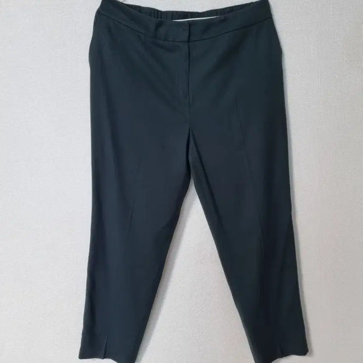 [BUNJANG] Semi-Baggy Fit Dress Pants - Dark Green / 세미배기핏 정장바지 77.88