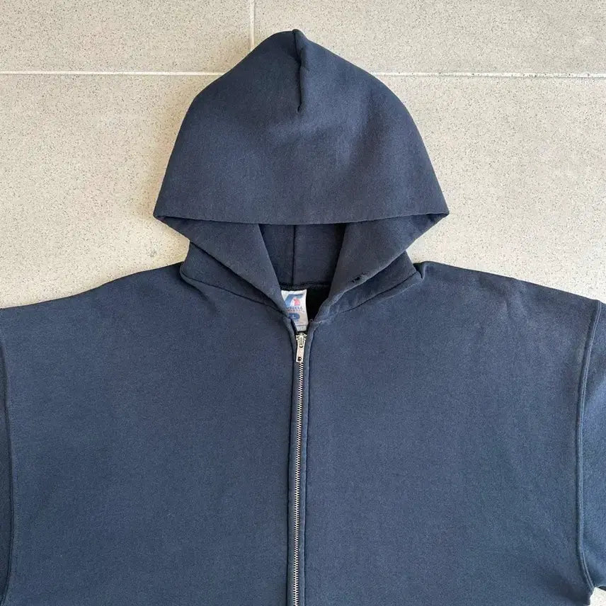 [BUNJANG] Russell Athletic Vintage Hoodie Black L / 빈티지 러셀 후드집업 블랙 L