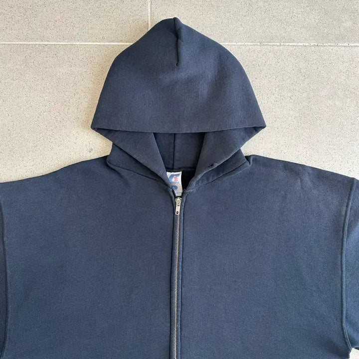 [BUNJANG] Russell Athletic Vintage Hoodie Black L / 빈티지 러셀 후드집업 블랙 L