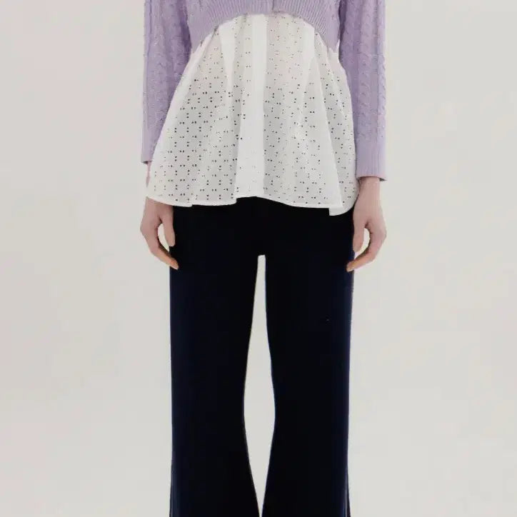 [BUNJANG] Knotty Lace Layered Cardigan / Knotty 나티 레이스레이어드 가디건