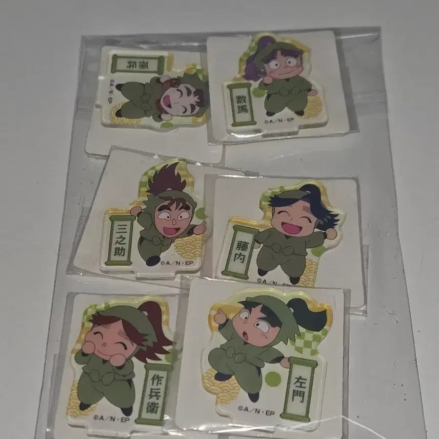 [BUNJANG] Nintama Rantaro Mini Acrylic Standee 3-Nin Combo / 닌타마 미니 아크릴 닌자보이 란타로 3닌 마고헤이 사몬