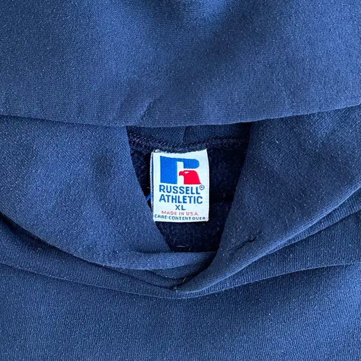 [SOLD OUT] 90s 빈티지 러셀 후드 네이비 XL USA