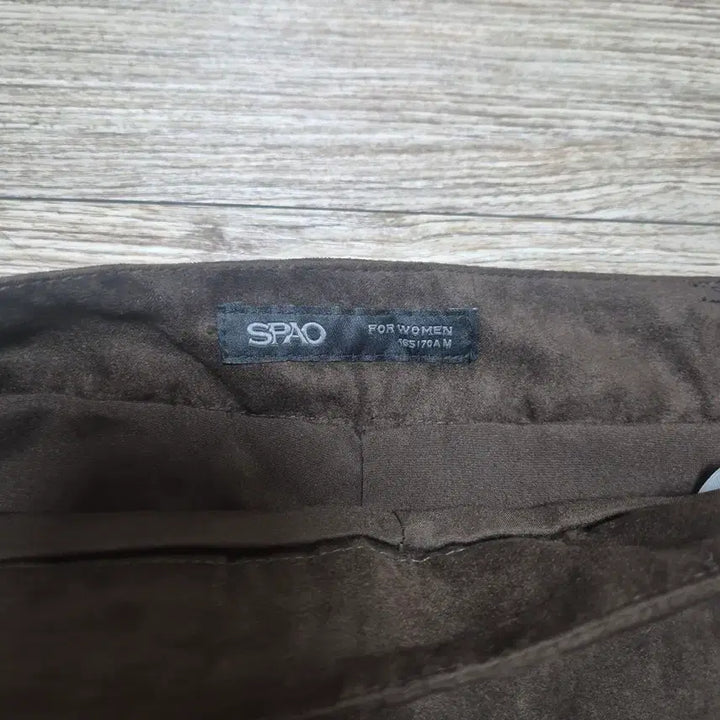 [BUNJANG] SPAO Suede Mini Skirt Brown M / 스파오 스웨이드 미니스커트 브라운 M