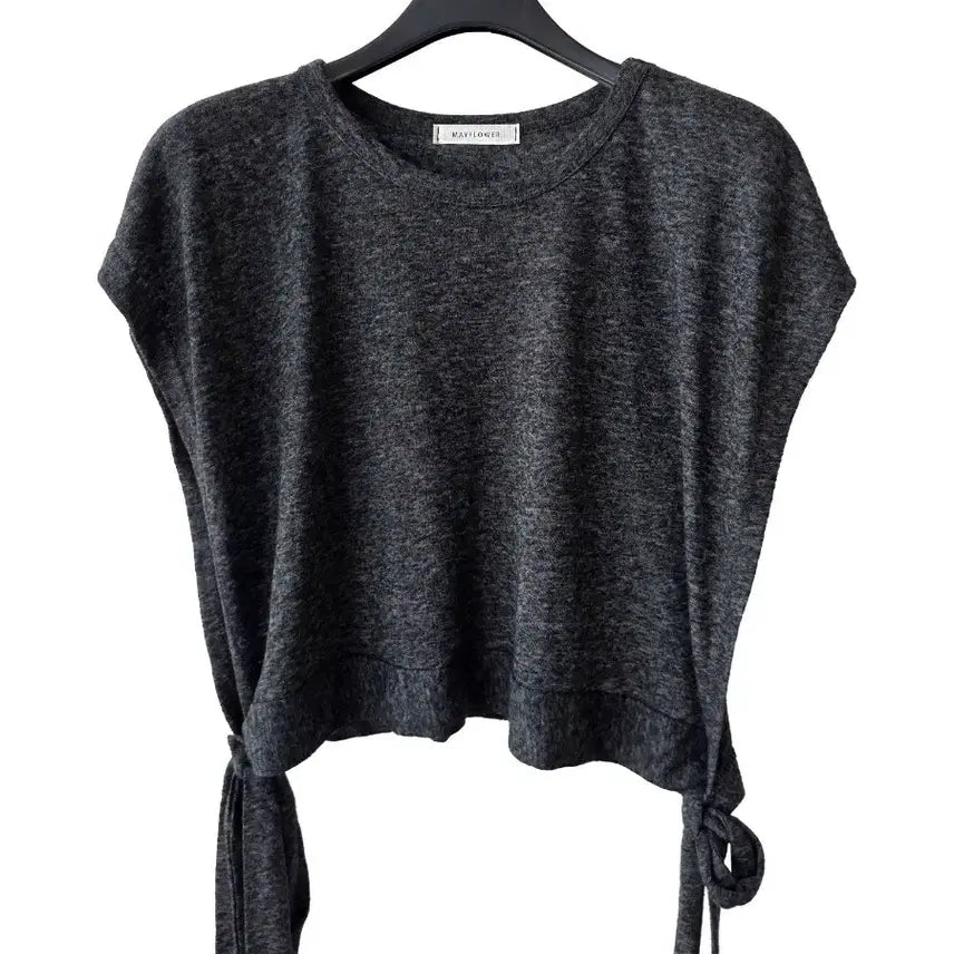 [SOLD OUT] 55-77)묶음 민소매 트임티셔츠/새제품