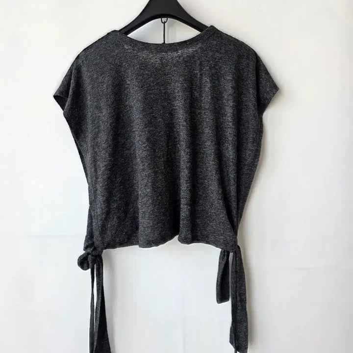 [SOLD OUT] 55-77)묶음 민소매 트임티셔츠/새제품
