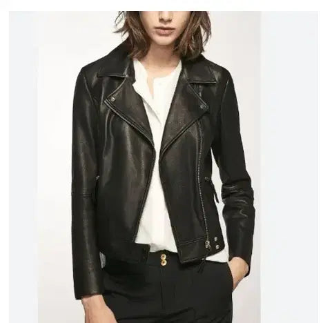 [BUNJANG] Massimo Dutti Lambskin Leather Jacket XS Size / 마시모두띠 램스킨 가죽 자켓  xs 사이즈 정품