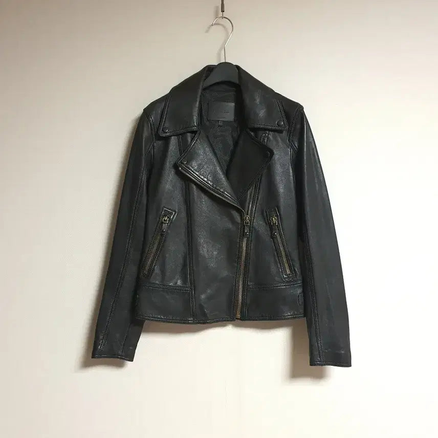 [BUNJANG] Massimo Dutti Lambskin Leather Jacket XS Size / 마시모두띠 램스킨 가죽 자켓  xs 사이즈 정품