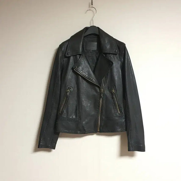 [BUNJANG] Massimo Dutti Lambskin Leather Jacket XS Size / 마시모두띠 램스킨 가죽 자켓  xs 사이즈 정품