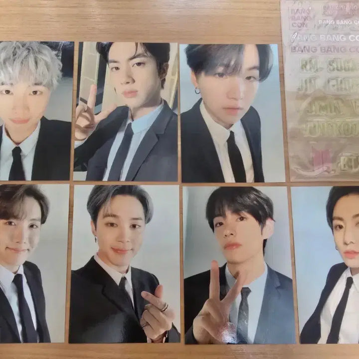 [SOLD OUT] 방탄소년단 BTS 방방콘 더 라이브 보조배터리 포토카드 포카 일괄