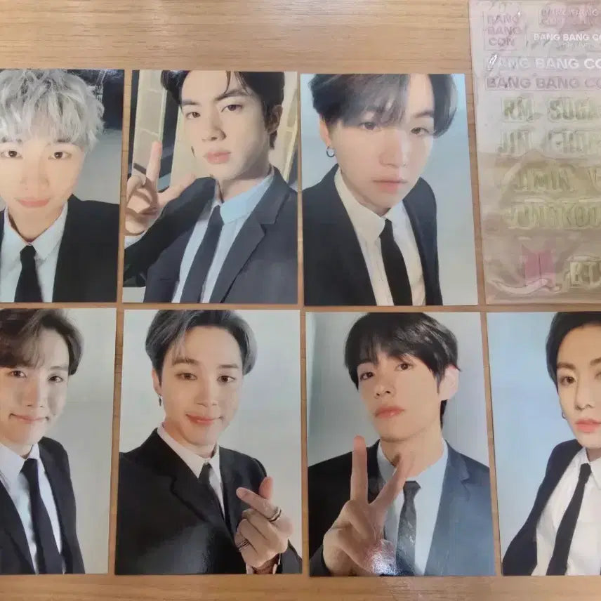[SOLD OUT] 방탄소년단 BTS 방방콘 더 라이브 보조배터리 포토카드 포카 일괄
