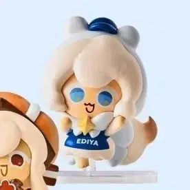 [BUNJANG] Cookie Run Kingdom Whipped Cream Cookie Idiya Collaboration Figure / 쿠킹덤 생크림담비 쿠키 이디야 콜라보 피규어 판매합니다!