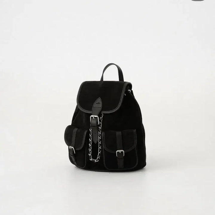 [BUNJANG] Archive J2U Black Suede Backpack / (새상품) 아카이브제이투유 블랙 스웨이드백팩