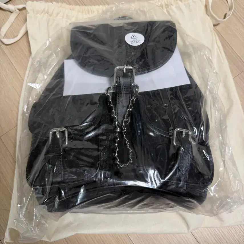 [BUNJANG] Archive J2U Black Suede Backpack / (새상품) 아카이브제이투유 블랙 스웨이드백팩