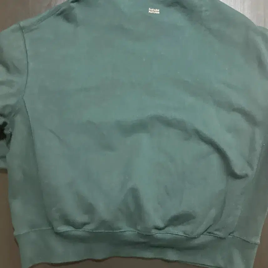 [BUNJANG] Facade Pattern Nstga Sweatshirt (Forest Green, M) / 파사드패턴 Nstga 스웻셔츠 (Forest Green / M)