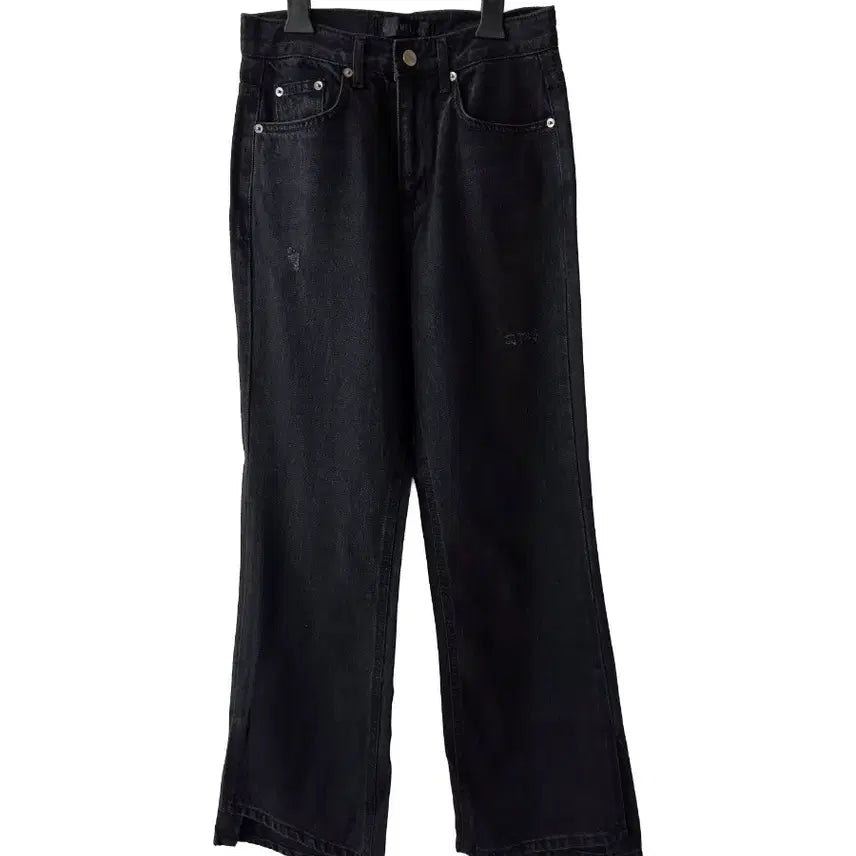 [SOLD OUT] S)블랙 부츠컷 데님 팬츠/새제품