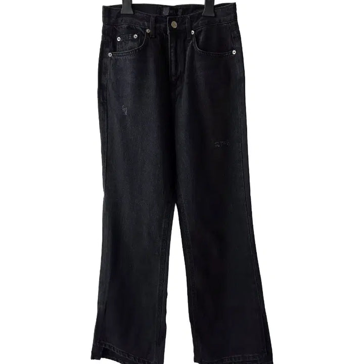 [SOLD OUT] S)블랙 부츠컷 데님 팬츠/새제품