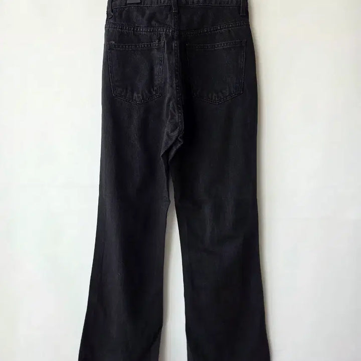 [SOLD OUT] S)블랙 부츠컷 데님 팬츠/새제품